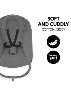 Hauck Alpha+ Premium Bundle Grey High Chair - Beech Grey Hauck Mama's Joy