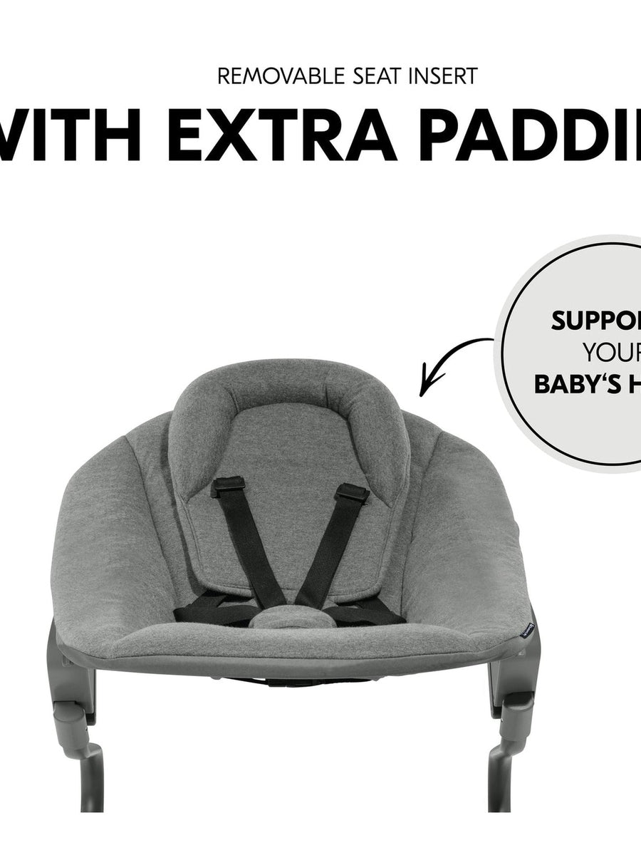 Hauck Alpha+ Premium Bundle Grey High Chair - Beech Grey Hauck Mama's Joy