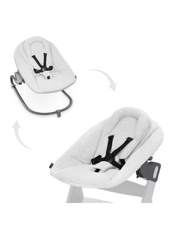 Hauck Alpha+ Premium Bundle Wooden High Chair - Beech White