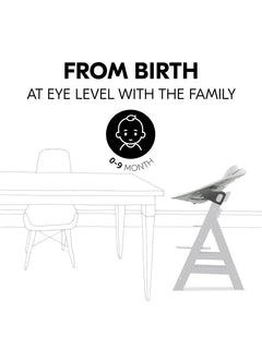 Hauck Alpha+ Premium High Chair Bundle - Beech White Hauck Mama's Joy