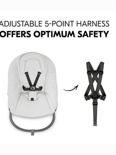 Hauck Alpha+ Premium High Chair Bundle - Beech White Hauck Mama's Joy