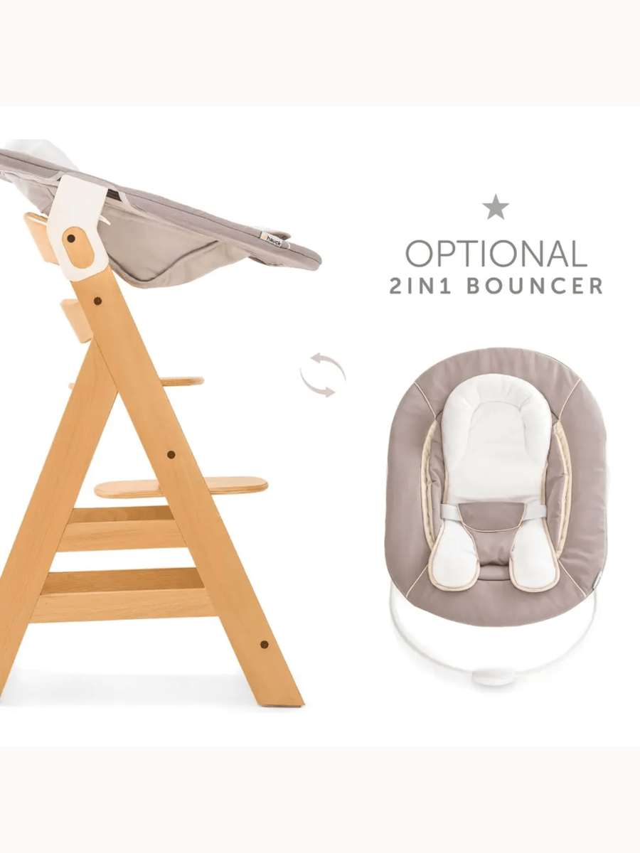 Hauck Alpha+ Wooden Highchair - Natural Hauck Mama's Joy