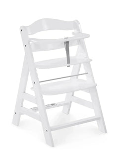 Hauck Alpha+ Wooden Highchair - White Hauck Mama's Joy