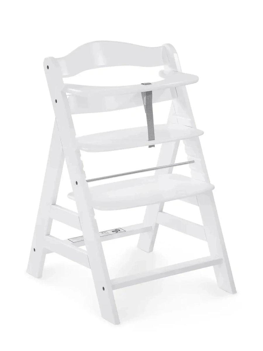 Hauck Alpha+ Wooden Highchair - White Hauck Mama's Joy