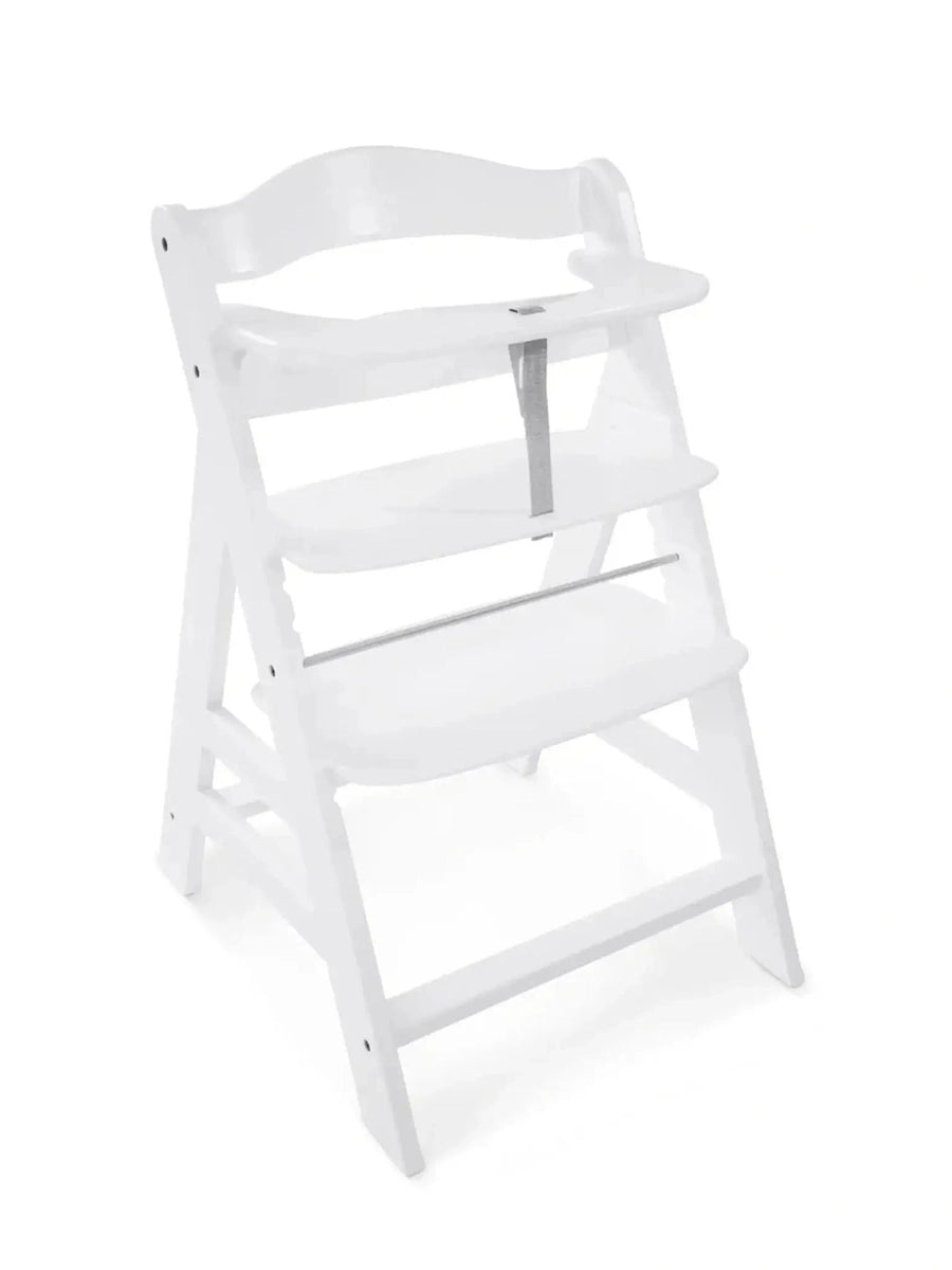 Hauck Alpha+ Wooden Highchair - White Hauck Mama's Joy
