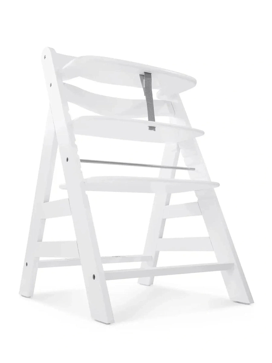 Hauck Alpha+ Wooden Highchair - White Hauck Mama's Joy