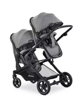Hauck Atlantic Twin Pushchair – Grey | Convertible Twin Pram & Pushchair with Universal Car Seat Compatibility Hauck Mama's Joy