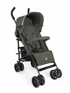 Hauck Fold N Care Pushchair – Olive Lightweight Travel Stroller