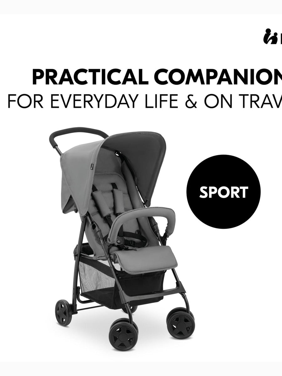 Hauck - Grey Sport Pushchair Hauck Mama's Joy