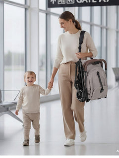 Hauck Lite N Care Carbon Travel Stroller Hauck Mama's Joy