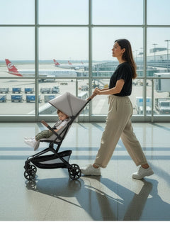 Hauck Lite N Care Carbon Travel Stroller Hauck Mama's Joy