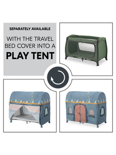 Hauck Play N Relax Center Travel Cot - Dark Green Hauck Mama's Joy
