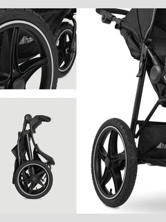 Hauck Runner 2 - All-Terrain Pushchair - Black Hauck Mama's Joy