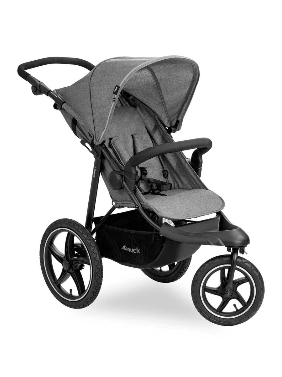 Hauck Runner 2 - All-Terrain Pushchair - Melange Grey Hauck Mama's Joy