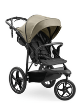 Hauck Runner 3 All-Terrain Pushchair with Handbrake and Air Wheels - Olive Hauck Mama's Joy