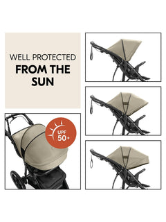 Hauck Runner 3 - All-Terrain Pushchair with Handbrake & Air Wheels - Olive Hauck Mama's Joy