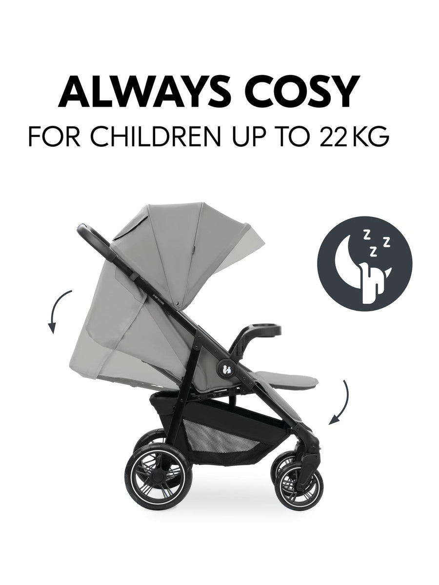 Hauck Shop N Care Pushchair - Grey Hauck Mama's Joy