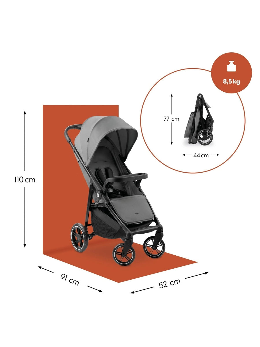 Hauck Shop N Care Pushchair - Grey Hauck Mama's Joy