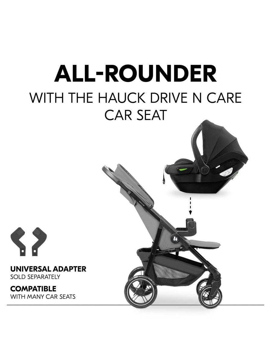 Hauck Shop N Care Pushchair - Grey Hauck Mama's Joy
