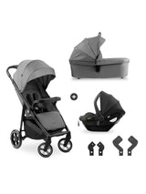 Hauck Shop N Care Trio Set - Pushchair, Car Seat, & Carrycot - Grey Hauck Mama's Joy