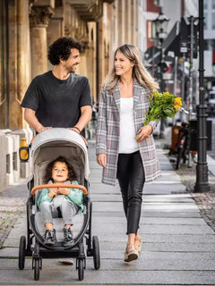 Hauck Uptown Pushchair Stroller Extra Large Seat for All Terrains with Raincover Hauck Mama's Joy