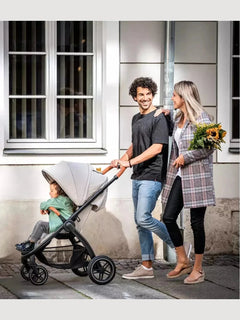 Hauck Uptown Pushchair Stroller Extra Large Seat for All Terrains with Raincover Hauck Mama's Joy