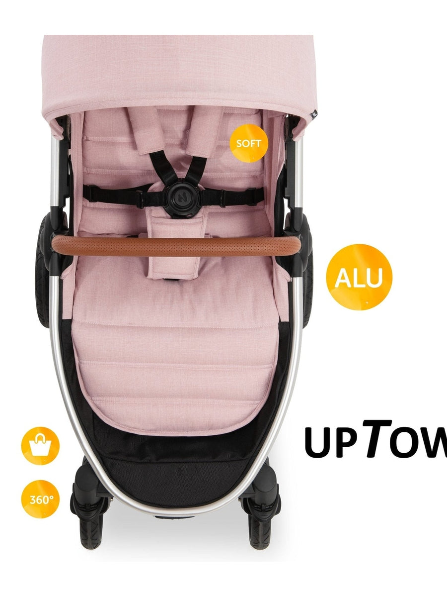 Hauck Uptown Pushchair Stroller - Melange Rose Hauck Mama's Joy
