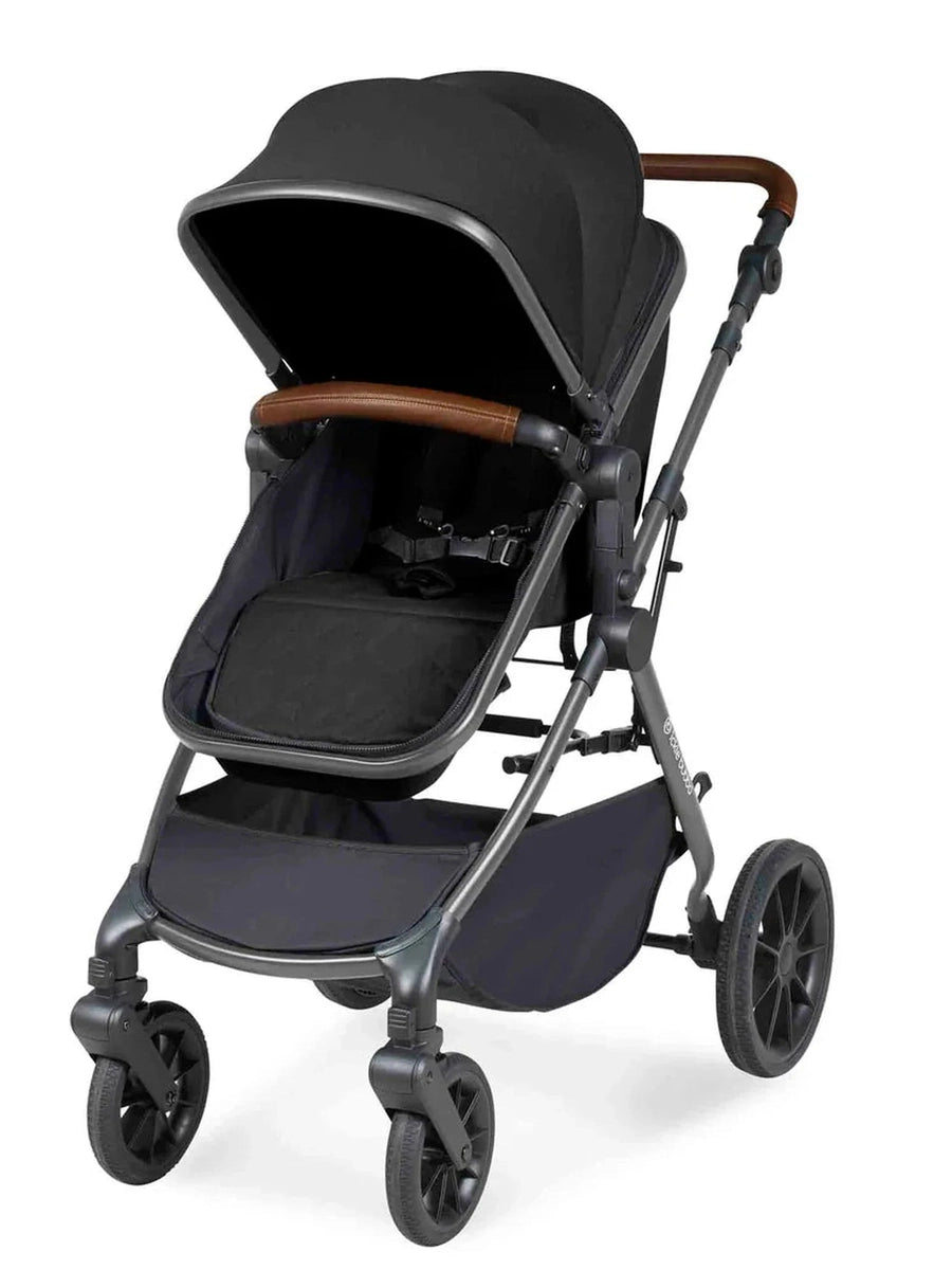 Ickle Bubba Cosmo 2 in 1 Pushchair Black/Tan The Tiny Toddlers Mama's Joy