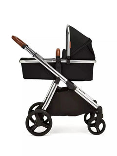 Ickle Bubba Eclipse 2in1 Pushchair & Carrycot Adjustable Handle Chrome/Jet Black Ickle Bubba Mama's Joy