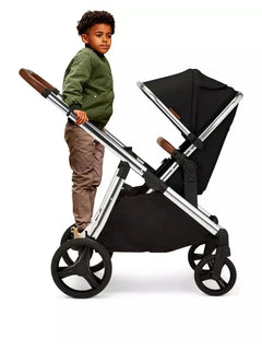 Ickle Bubba Eclipse 2in1 Pushchair & Carrycot Adjustable Handle Chrome/Jet Black Ickle Bubba Mama's Joy