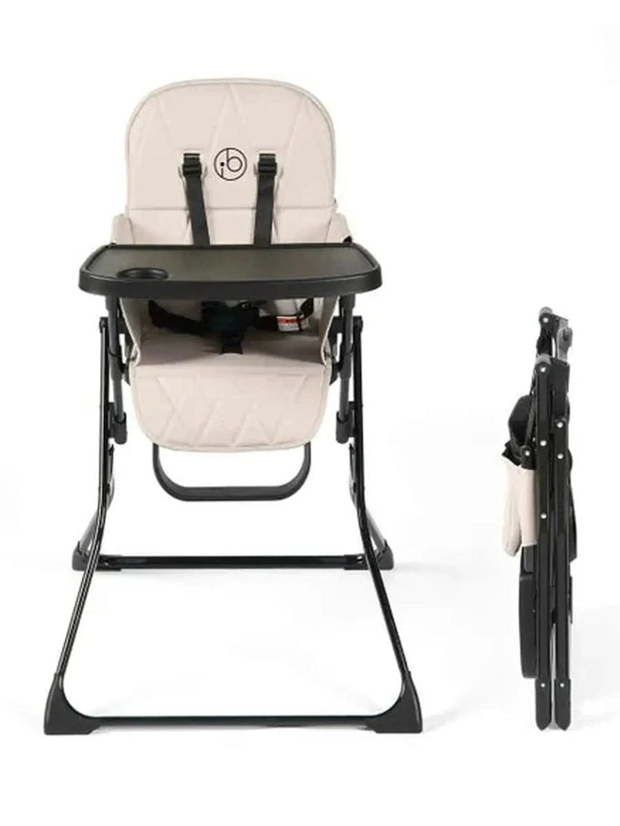 Ickle Bubba Flip Magic Fold Highchair Pearl Grey Ickle Bubba Mama's Joy