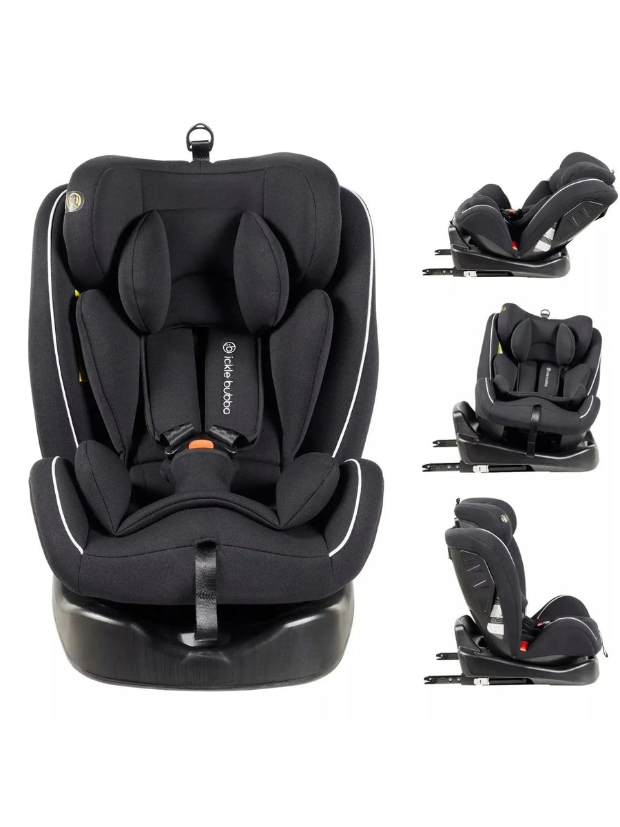 Ickle Bubba The Rotator 360 Spin Isofix Car Seat Group 0+/1/2/3 Black Ickle Bubba Mama's Joy