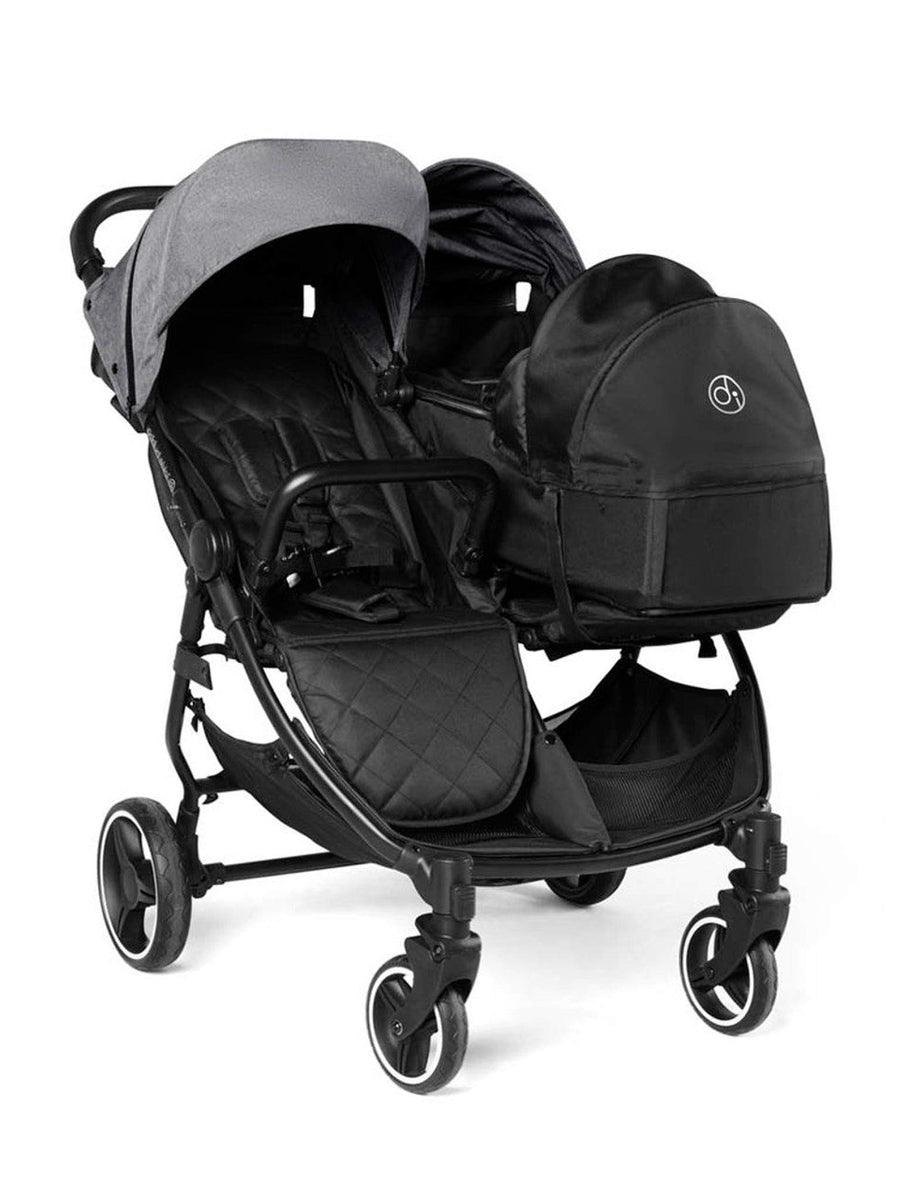 Ickle Bubba Venus Prime Double Stroller – Space Grey Ickle Bubba Mama's Joy