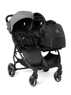 Ickle Bubba Venus Prime Double Stroller – Space Grey Ickle Bubba Mama's Joy
