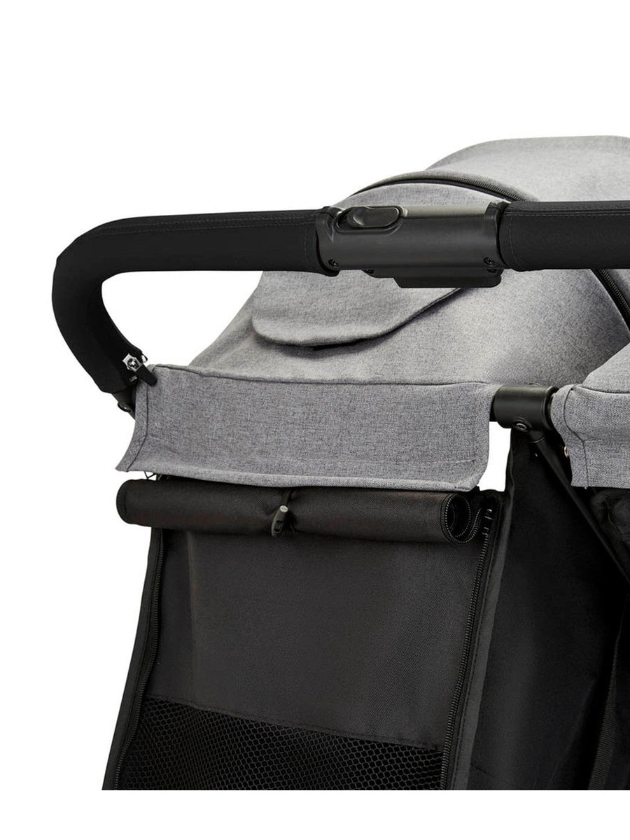 Ickle Bubba Venus Prime Double Stroller – Space Grey Ickle Bubba Mama's Joy