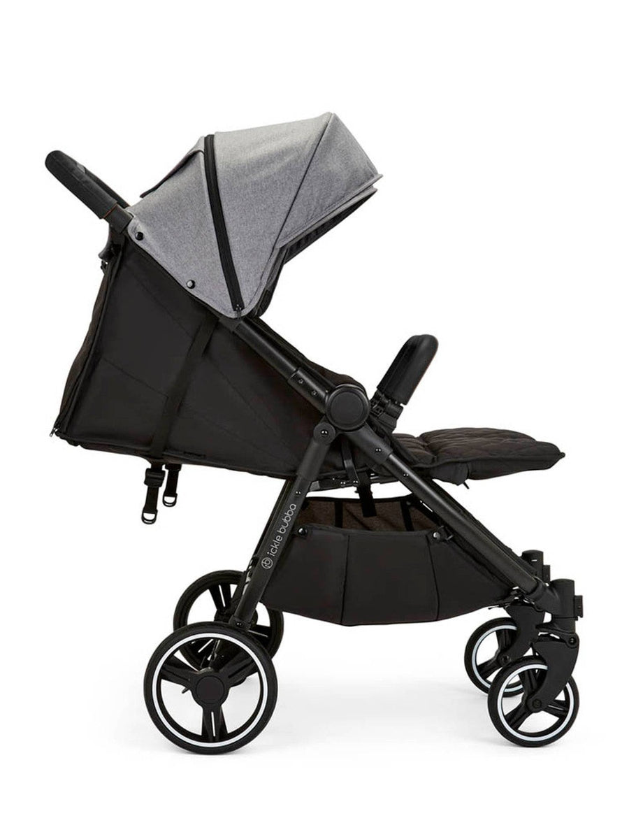 Ickle Bubba Venus Prime Double Stroller – Space Grey Ickle Bubba Mama's Joy