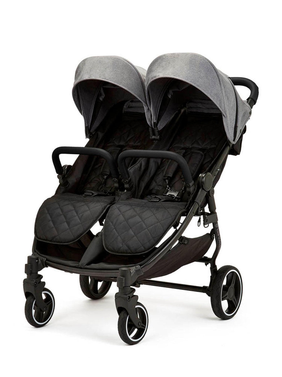 Ickle Bubba Venus Prime Double Stroller – Space Grey Ickle Bubba Mama's Joy