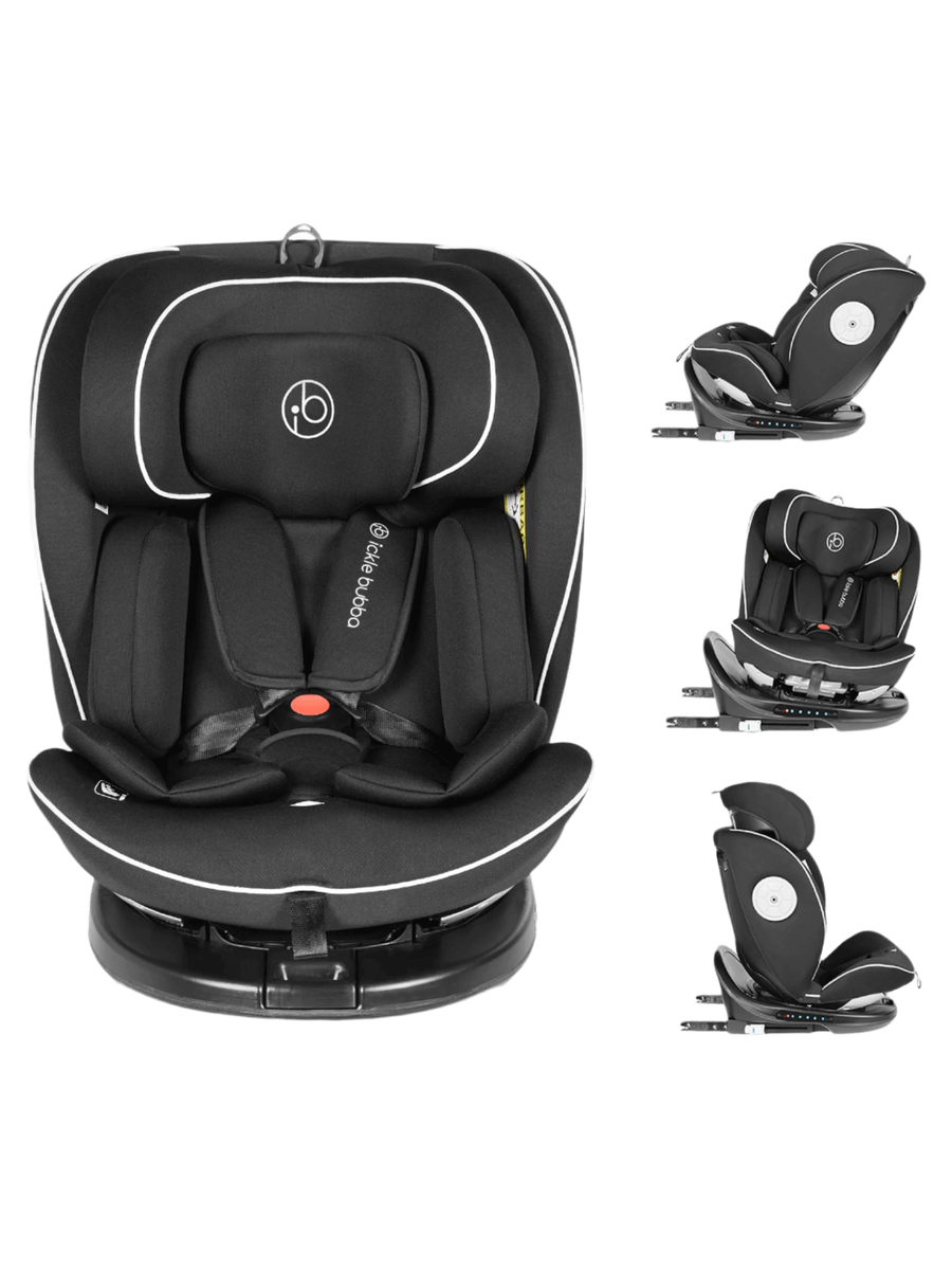 Ickle Bubba i-Size Rotator 360° Spin Group 0+/1/2/3 ISOFIX Car Seat - Black Ickle Bubba Mama's Joy