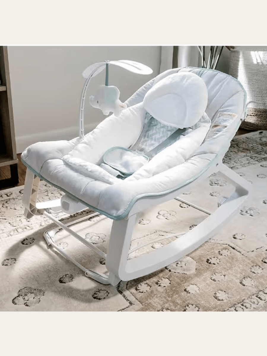 Ingenuity Keep Cozy 3-in-1 Grow with Me Bounce & Rock Seat Ingenuity Mama's Joy