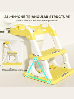 JeeneShine 2 in 1 Toddler Toilet Seat Upgrade Potty Training Seat for Kids JeeneShine Mama's Joy