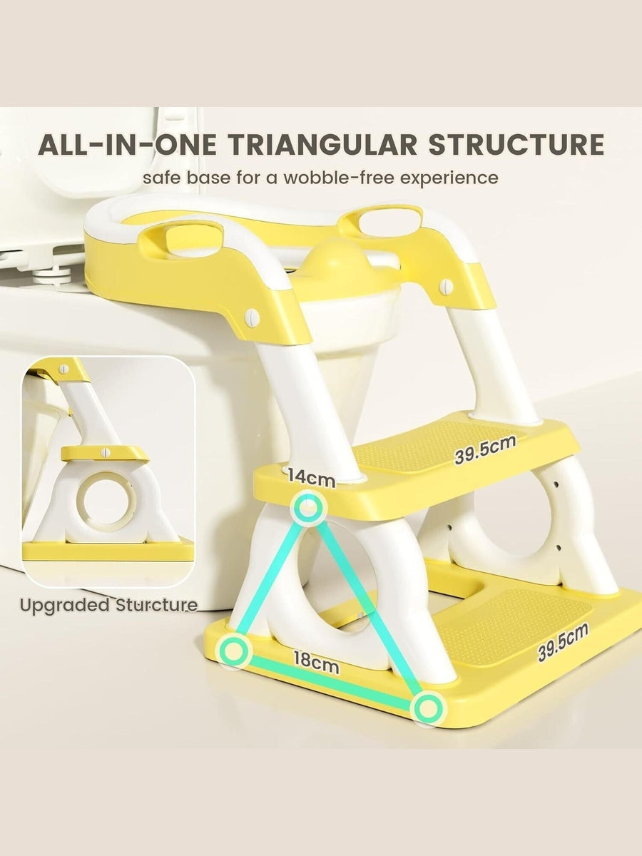 JeeneShine 2 in 1 Toddler Toilet Seat Upgrade Potty Training Seat for Kids JeeneShine Mama's Joy