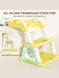 JeeneShine 2 in 1 Toddler Toilet Seat Upgrade Potty Training Seat for Kids JeeneShine Mama's Joy