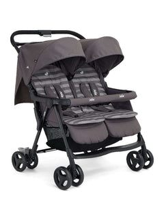 Joie Aire Twin Baby Stroller Dark Pewter Joie Mama's Joy