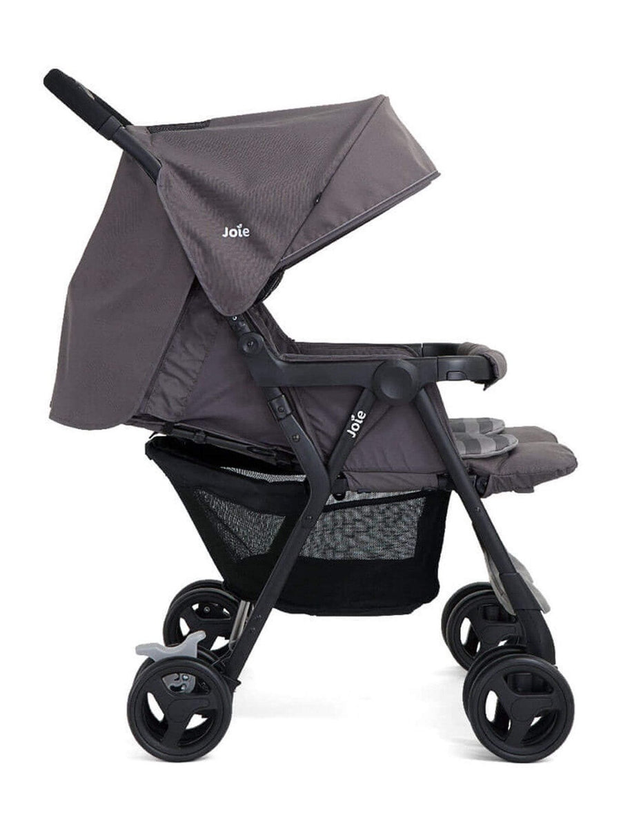 Joie Aire Twin Baby Stroller Dark Pewter Joie Mama's Joy