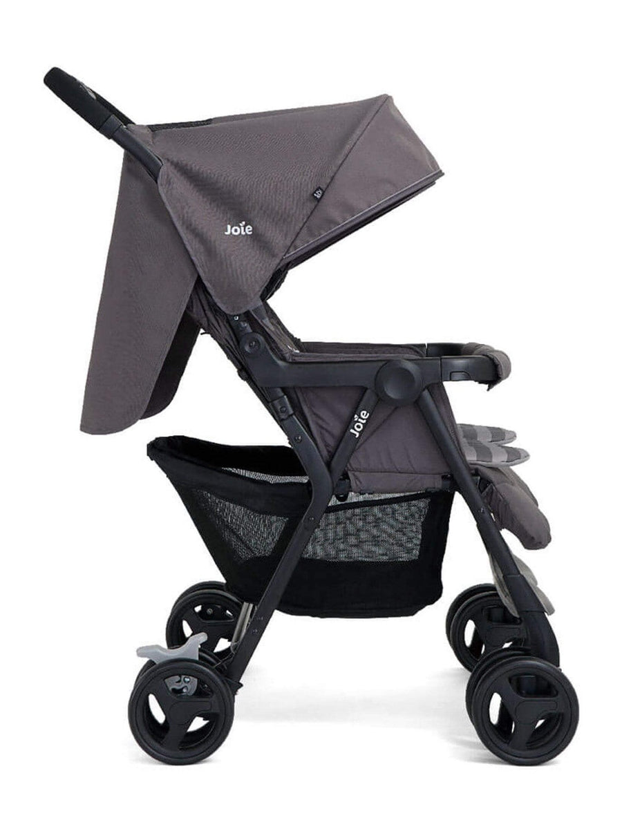 Joie Aire Twin Baby Stroller Dark Pewter Joie Mama's Joy