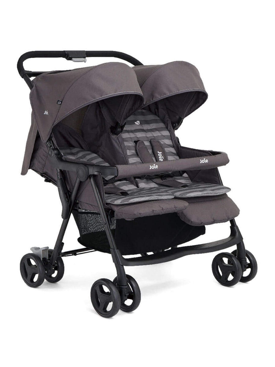 Joie Aire Twin Baby Stroller Dark Pewter Joie Mama's Joy