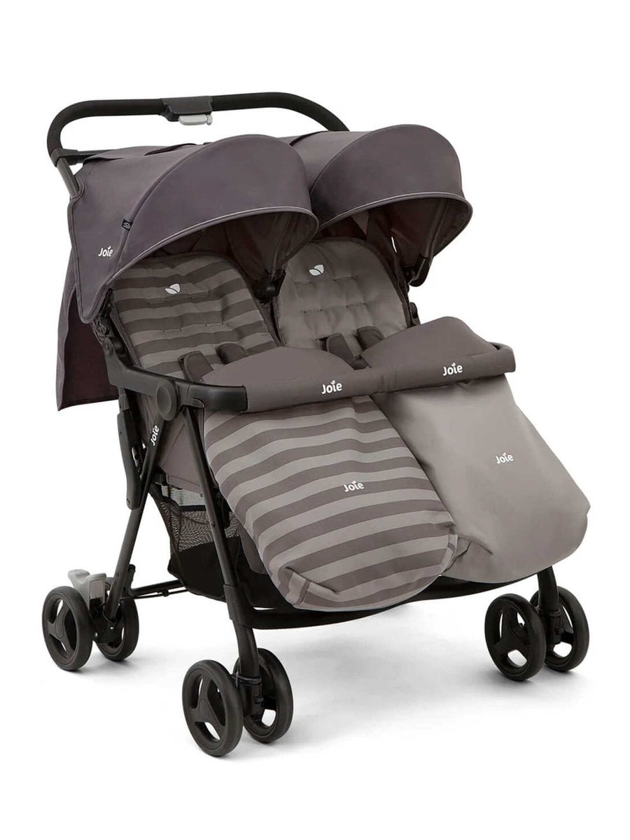 Joie Aire Twin Baby Stroller Dark Pewter Joie Mama's Joy