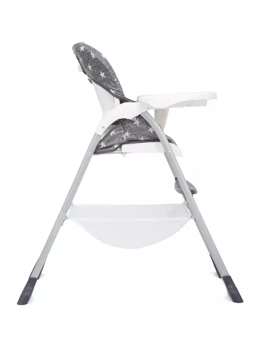 Joie Mimzy Snacker Foldable Highchair Twinkle Linen with 3 Seat Recline Angles Joie Mama's Joy