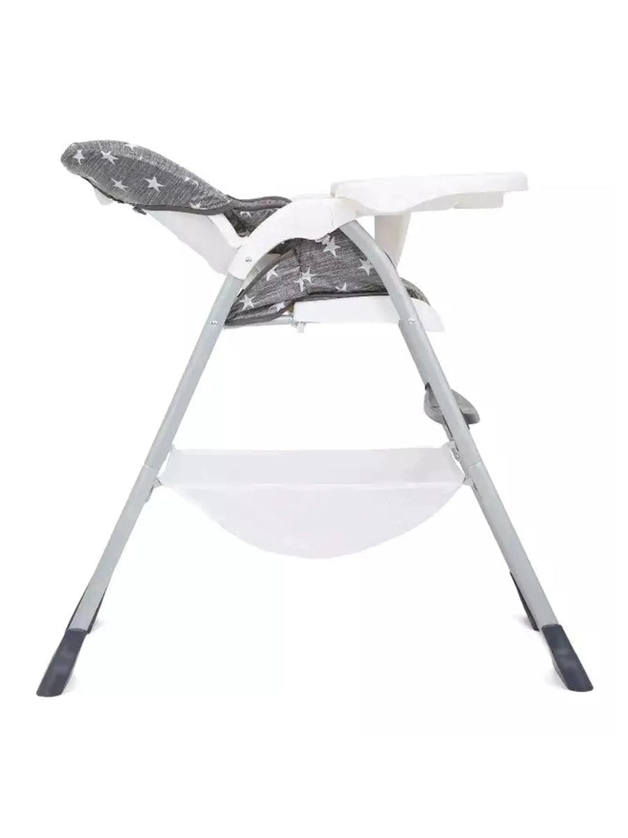Joie Mimzy Snacker Foldable Highchair Twinkle Linen with 3 Seat Recline Angles Joie Mama's Joy
