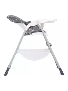 Joie Mimzy Snacker Foldable Highchair Twinkle Linen with 3 Seat Recline Angles Joie Mama's Joy